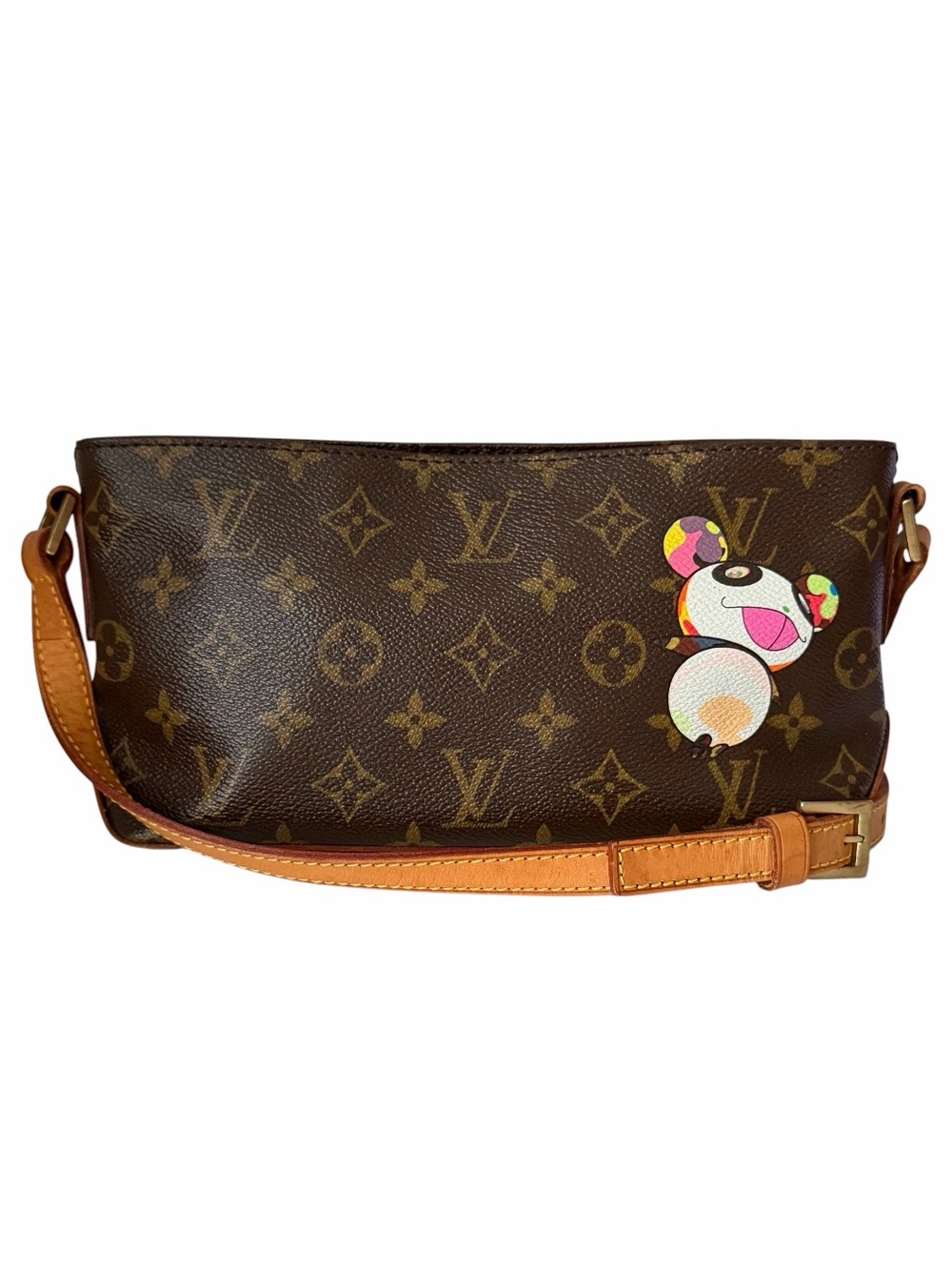 Louis Vuitton x Takashi Murakami Panda Trotteur Monogram Crossbody Bag 2004